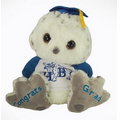 10" Hummer Grad Owl with shirt and one color imprint
